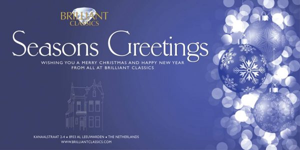 Brillianr Classics wishes a merry Christmas
