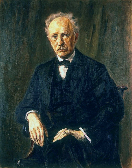 Richard Strauss (Portrait von Max Liebermann)