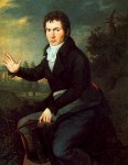 Ludwig van Beethoven - 1805 Portrait von Joseph Willibrord Mähler.