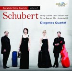 Diogenes Quartet: Franz Schubert – Complete String Quartets Vol. 1