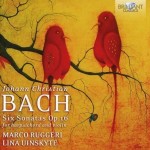 Marco Ruggeri & Lina Uinskyte – Johann Christian Bach: Sonatas for Harpsichord and Violin